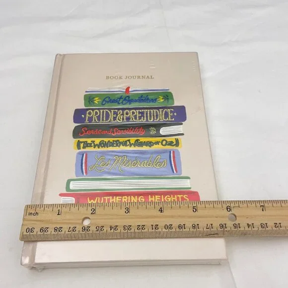 Rifle Paper Co. Book Club Embroidered Book Journal - Picture 4 of 7